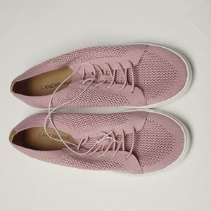 Lane Bryant Lace Slip On-Knit Sneakers